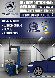 TS-3022 Станок шиномонтажный полуавтомат
