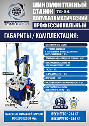 Станок шиномонтажный TS-24 