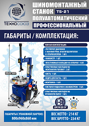 Станок шиномонтажный TS-21