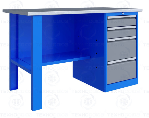 Верстак слесарный TNC 141.14.2