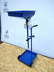 TS-2106 (XH-ODT-F) Тележка для сбора масла под бочку 60л.