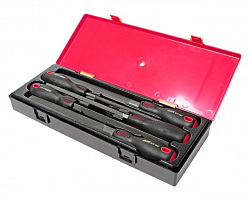 Набор напильников 8" (в кейсе) 5шт JTC-K8052 