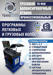 Комплект TS-56D Шиномонтажный стенд+TS-950 Балансировочный станок